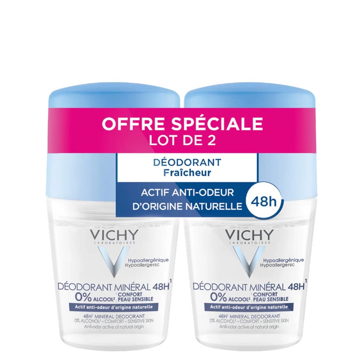 Déodorant Minéral Anti-Odeur 48H