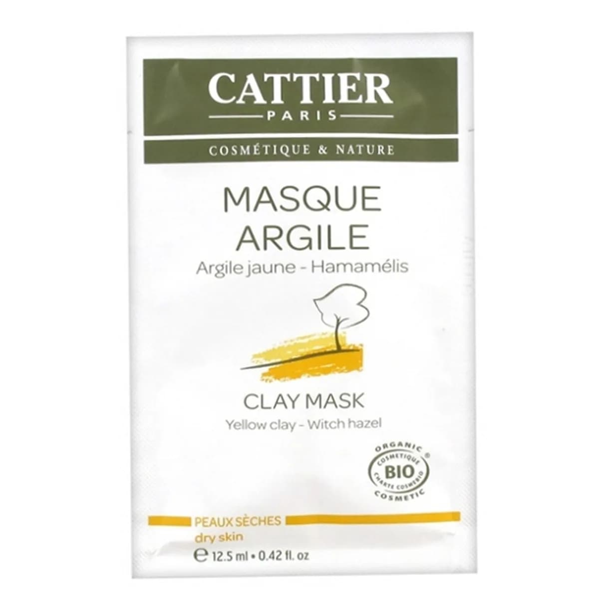 Masque Argile Jaune