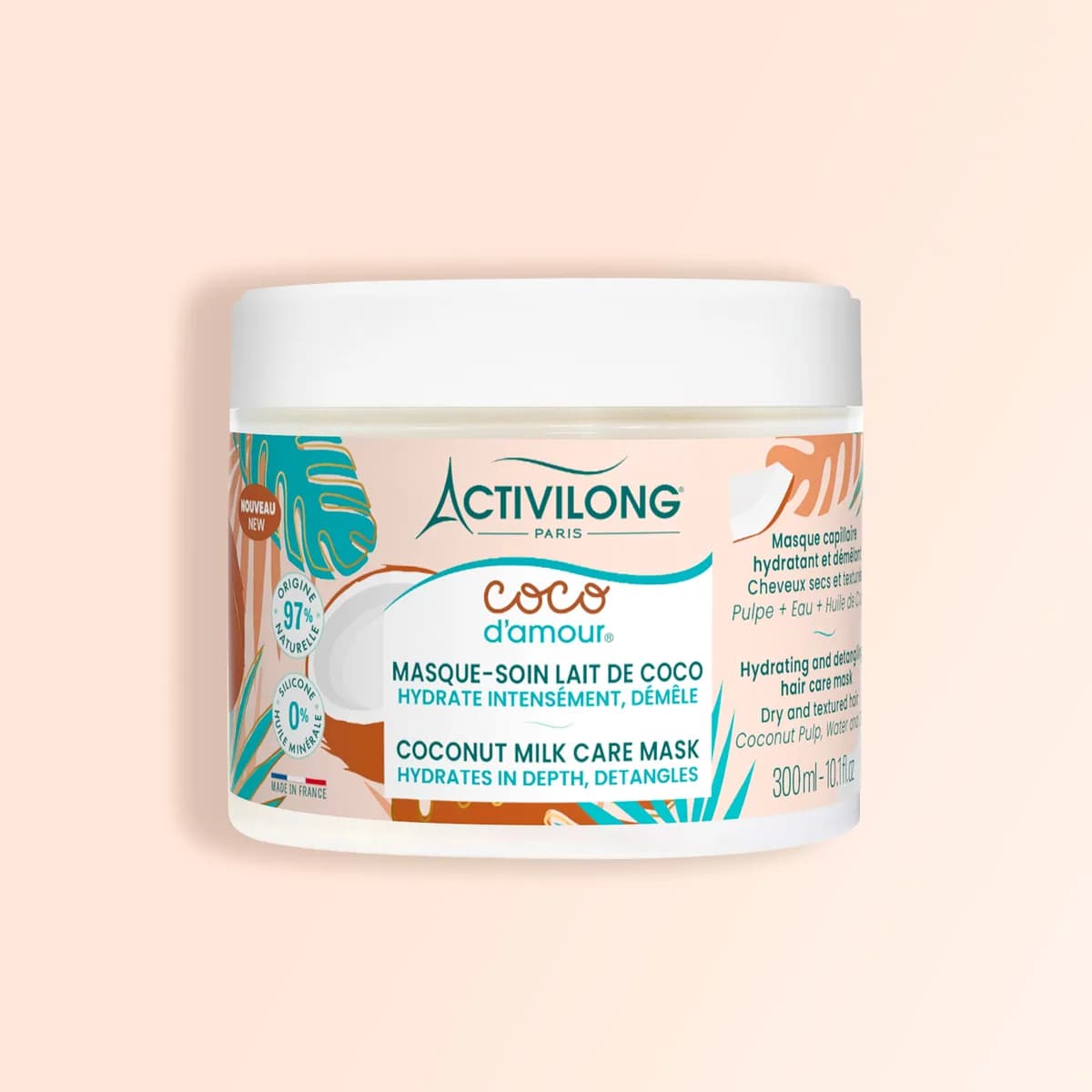 Masque-Soin Lait de Coco - Coco d'Amour