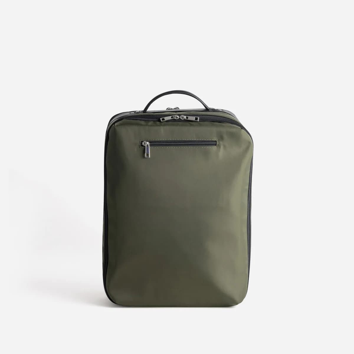 Sac à dos-valise kaki nylon compatible format cabine