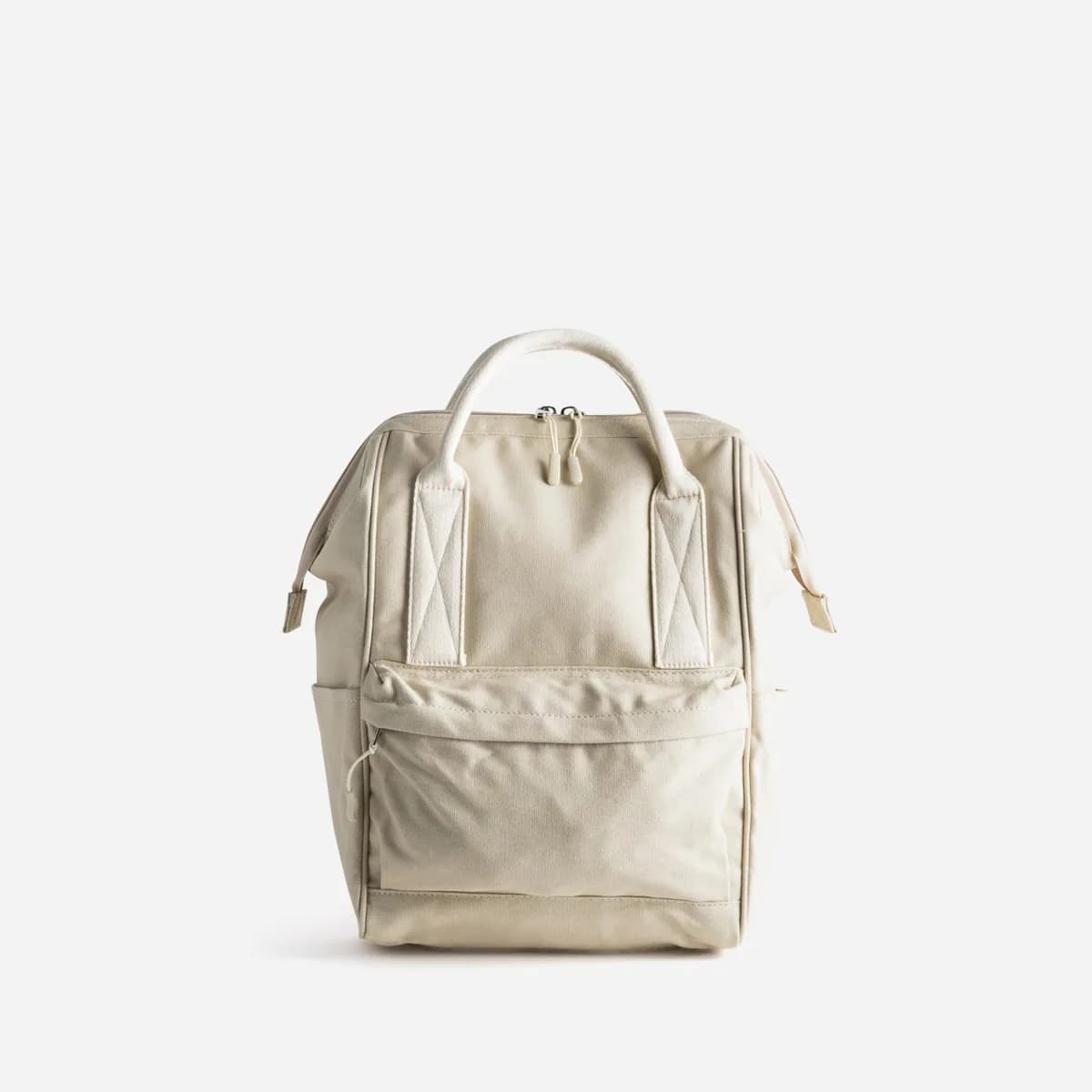 Sac à dos beige en toile
