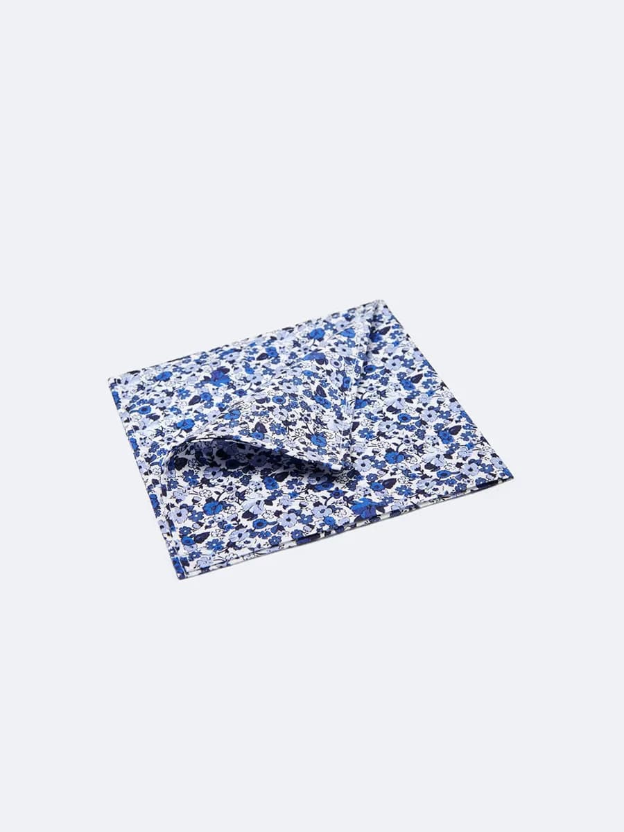 Pochette 100% coton fleurie