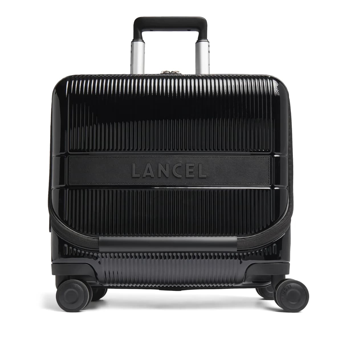 4-wheel Pilot Zip Suitcase Front Panel