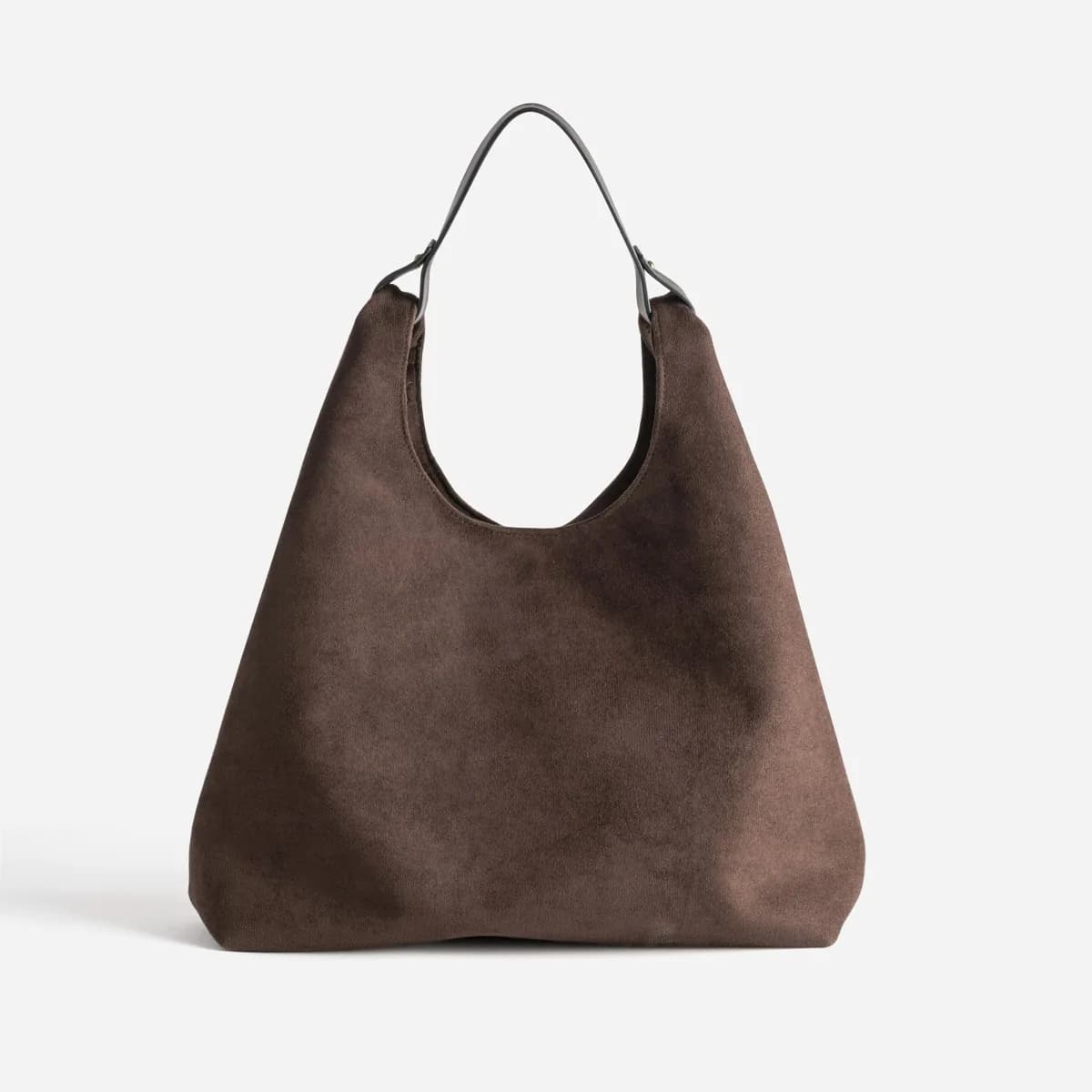 Sac Hobo marron suédé