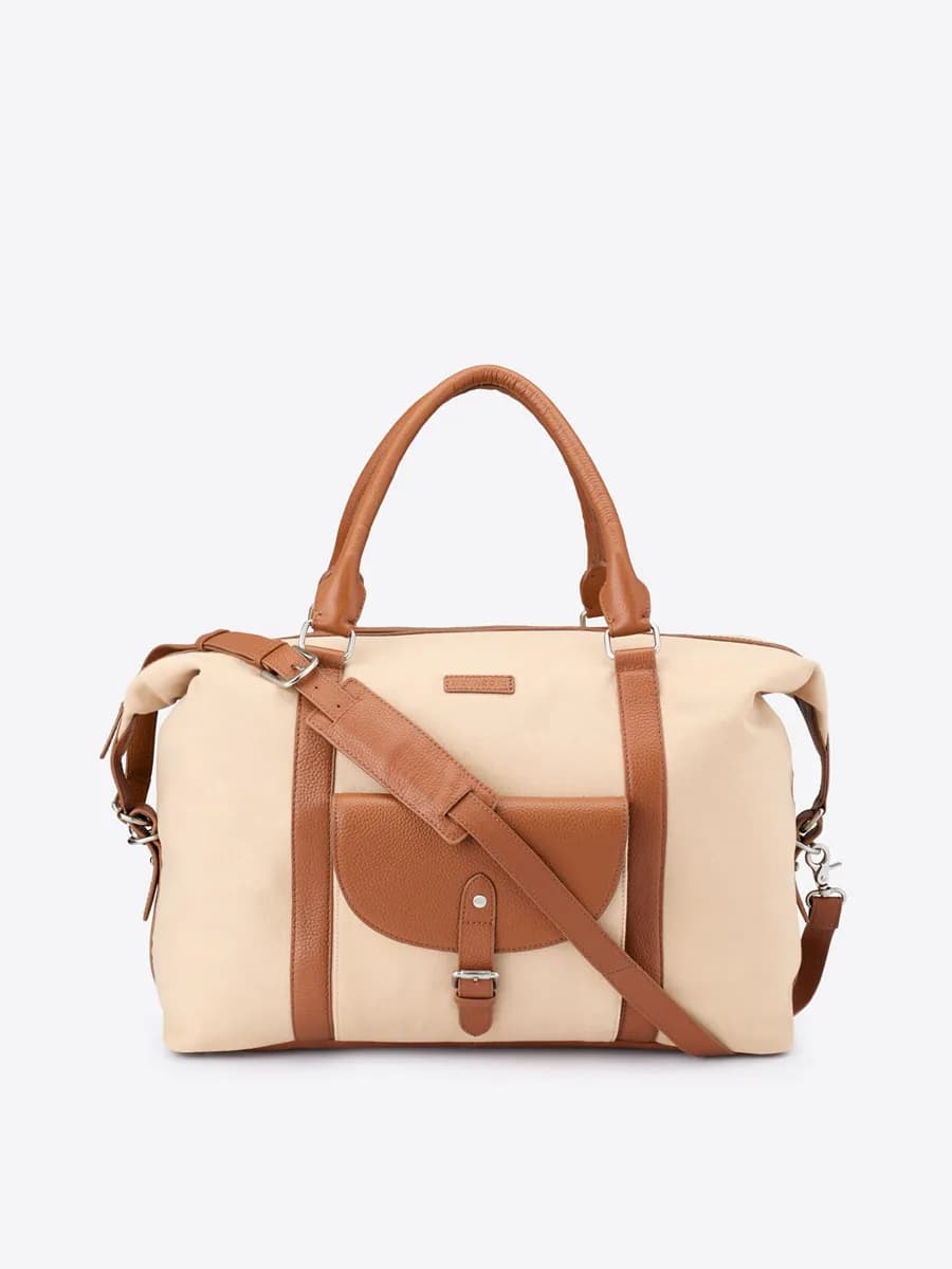 Sac de voyage bi-matière