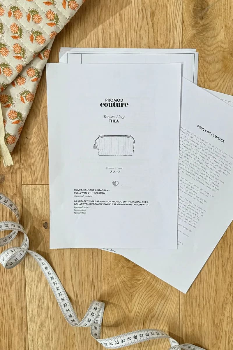 Patron pdf trousse THEA