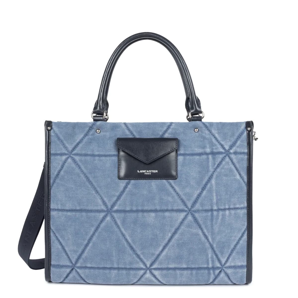 Sac cabas main - Actual Jean – Bleu