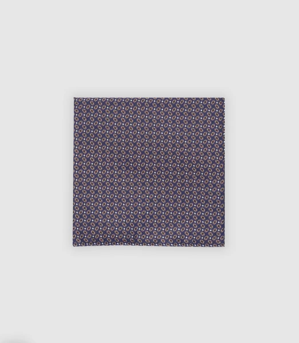 Pochette avec motifs marine