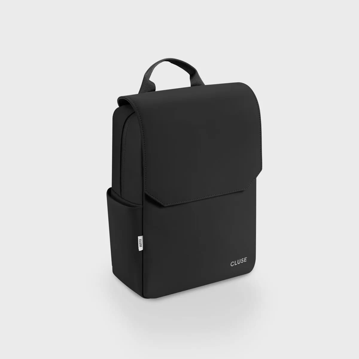 Nuitée Petite Backpack, Black, Silver Colour
