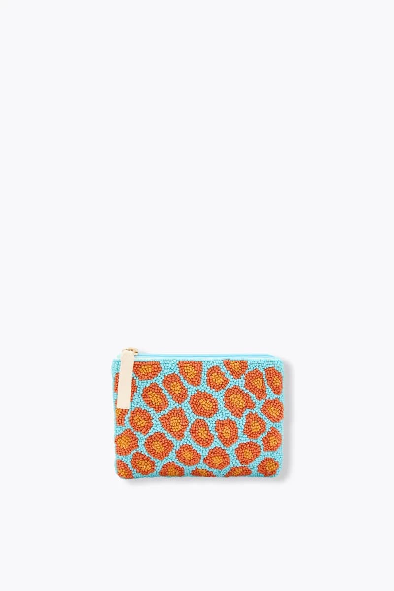 Porte-monnaie perlé Femme