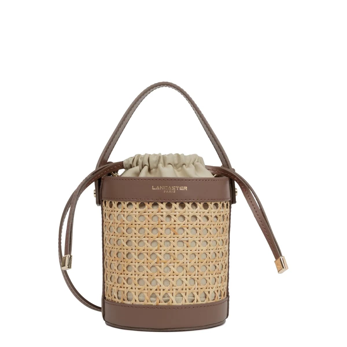 Petit sac seau - Cannage Rotin