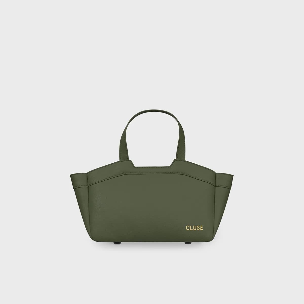 Tote Bag S, Dark Olive Colour