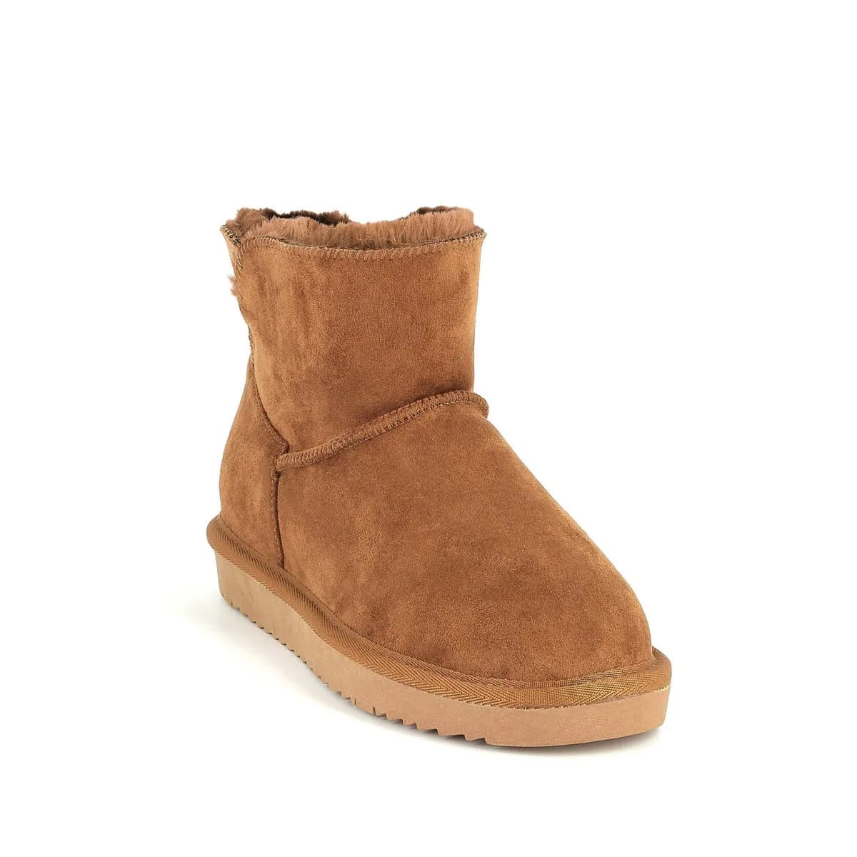 Boots fourrees Icecream Camel