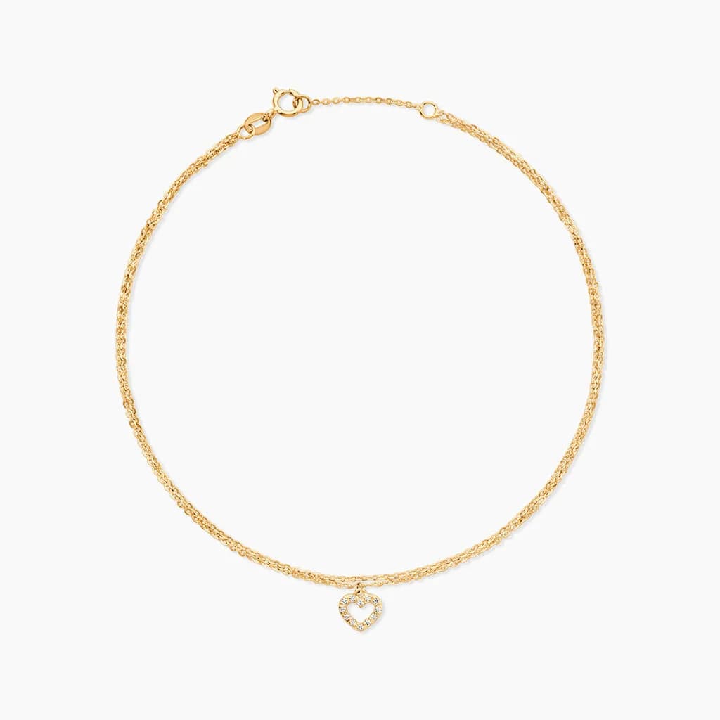 Chaine De Cheville Salome Or Jaune