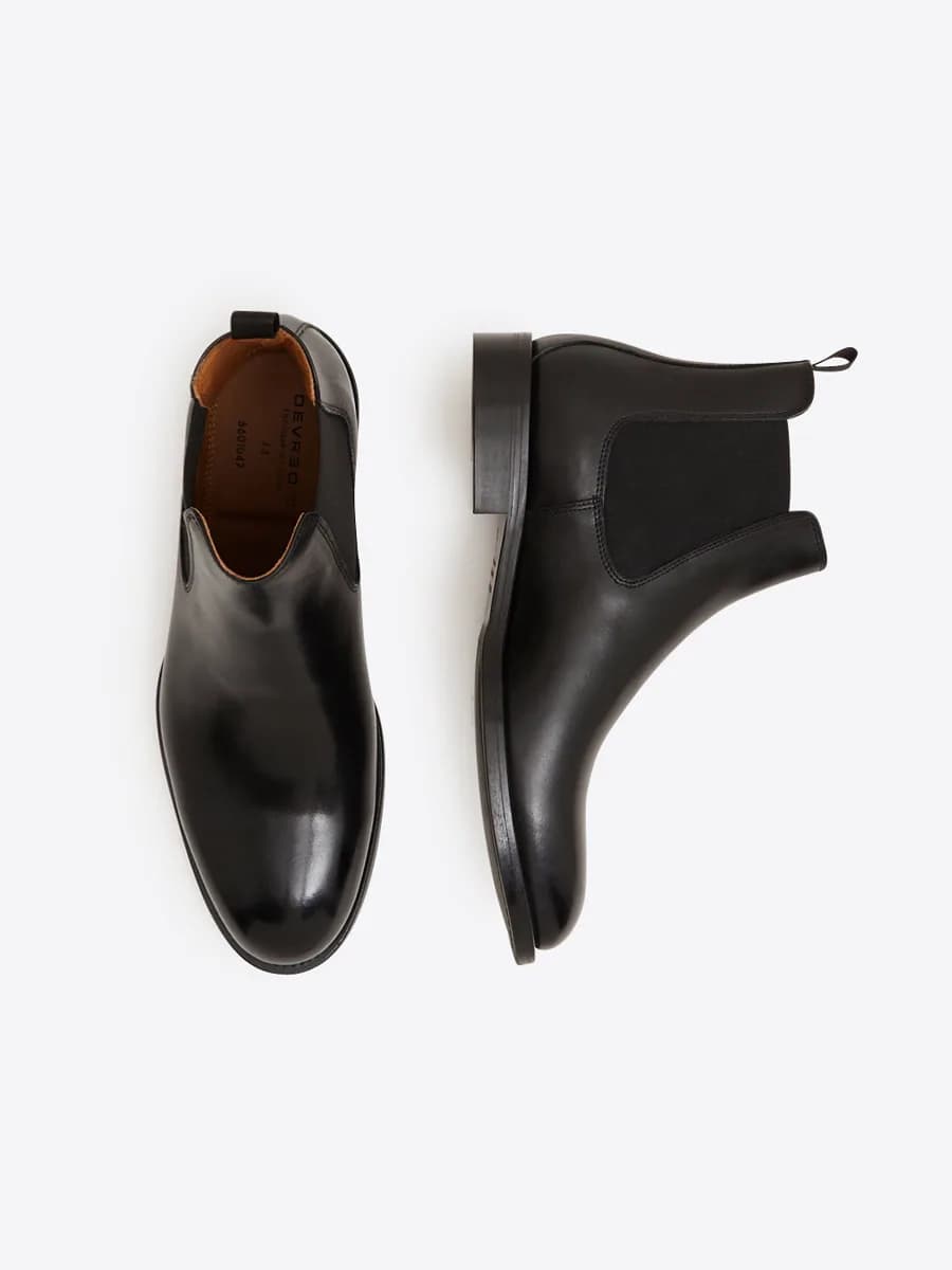 Bottines Chelsea en cuir