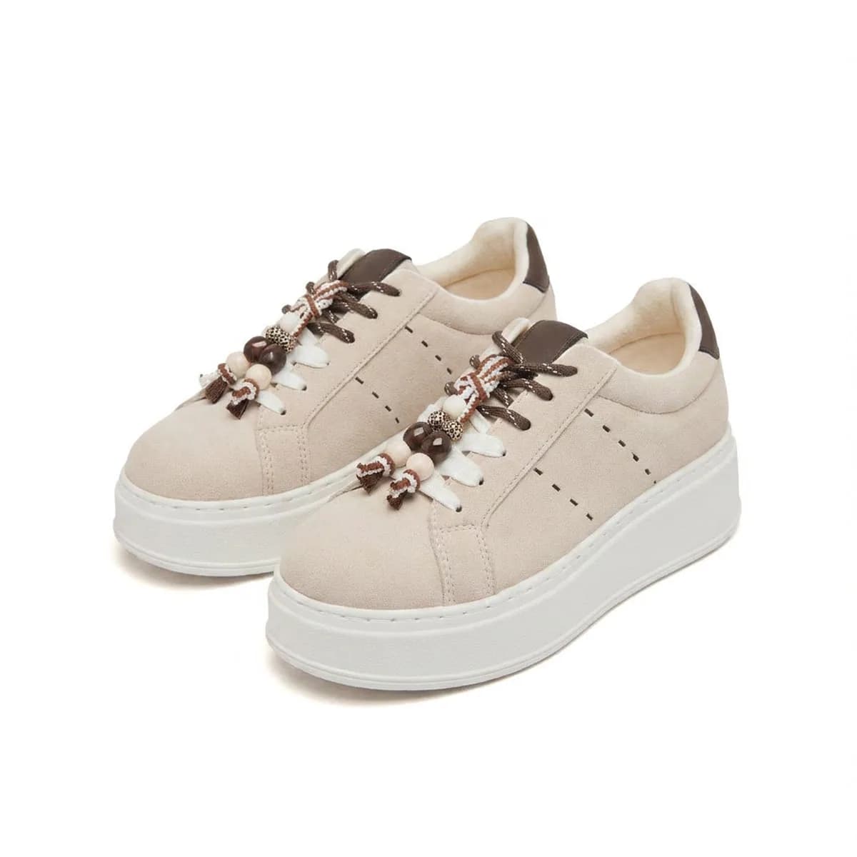 Baskets Manuela Beige