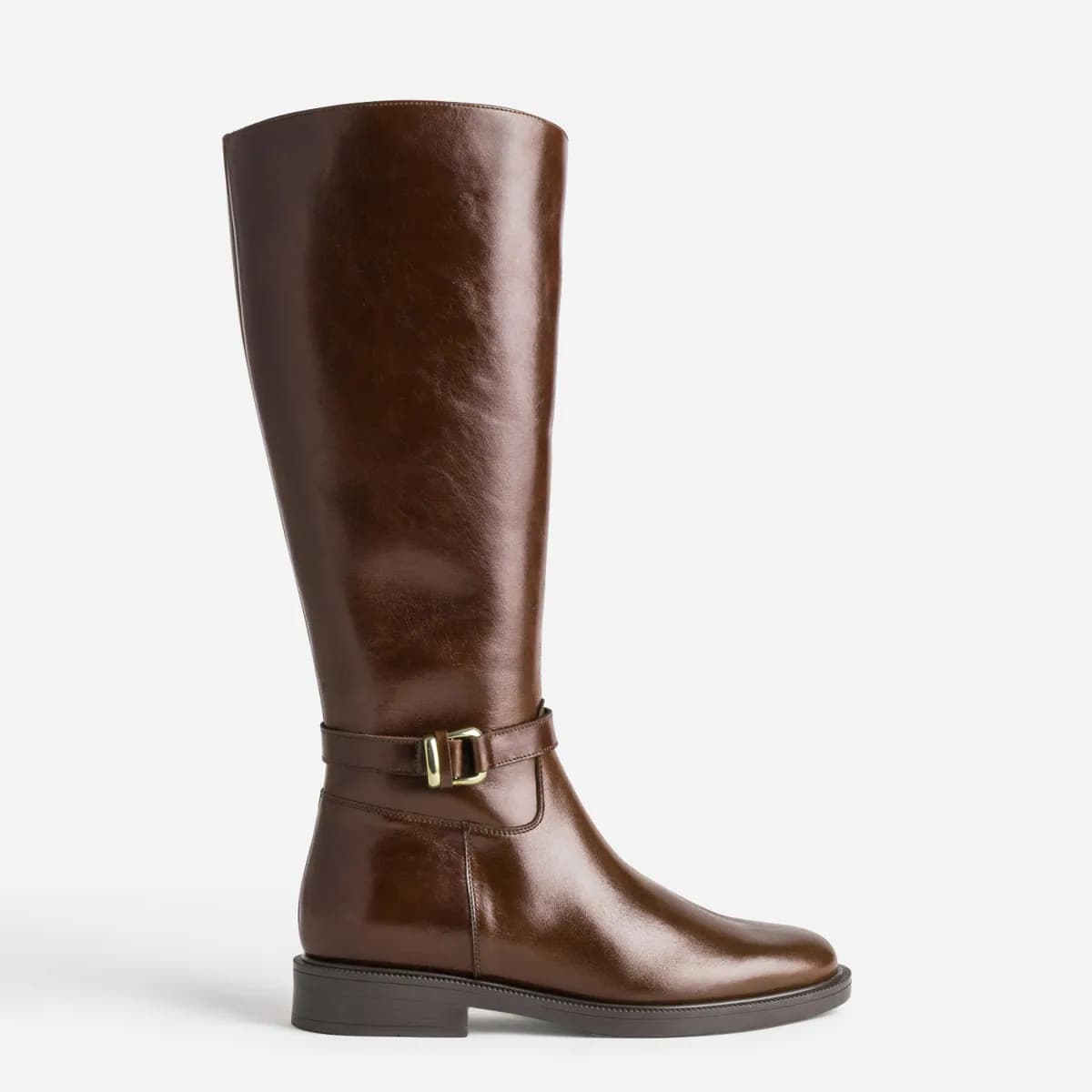 Botte cognac cuir