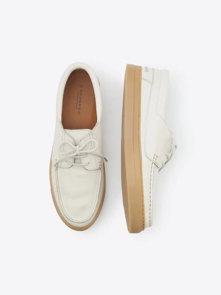 Chaussures bateau en cuir - L'atelier