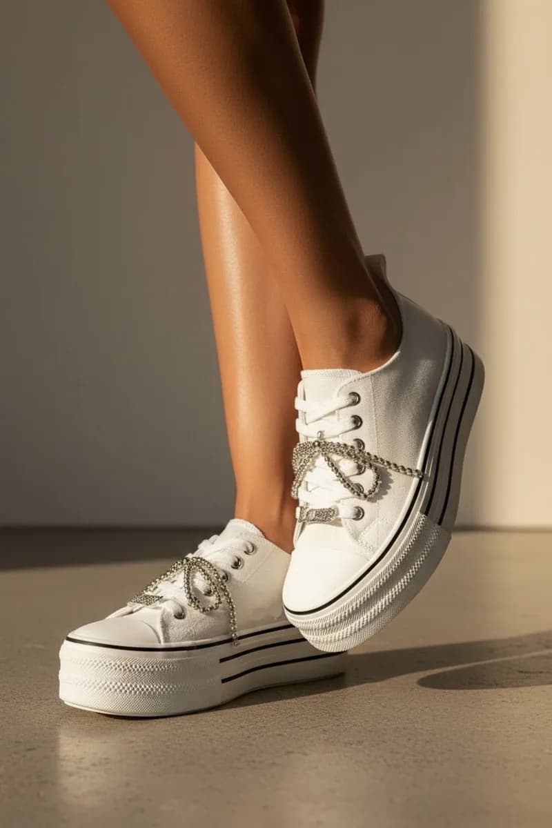 Baskets Mareike Blanc