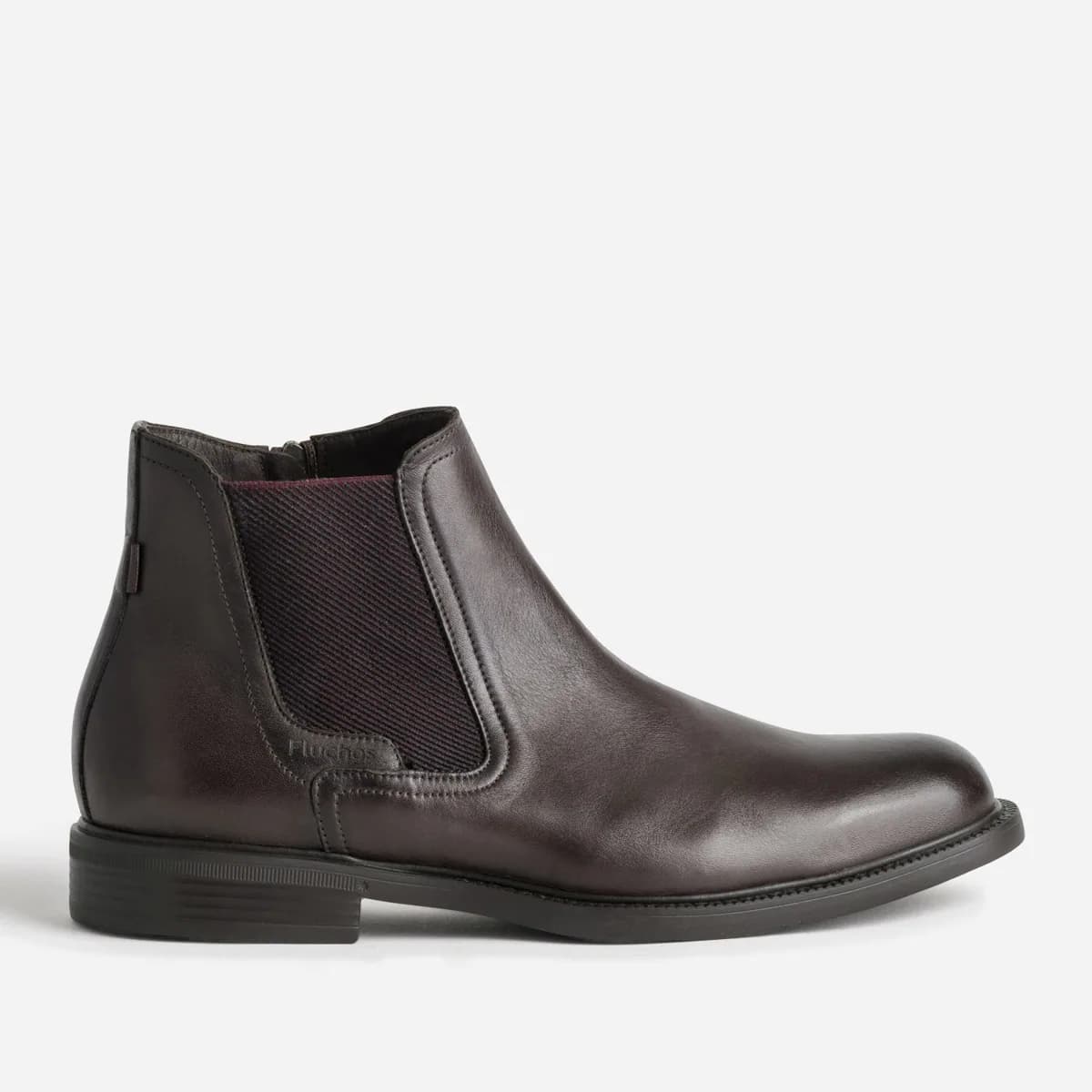 Chelsea boots FLUCHOS marron cuir