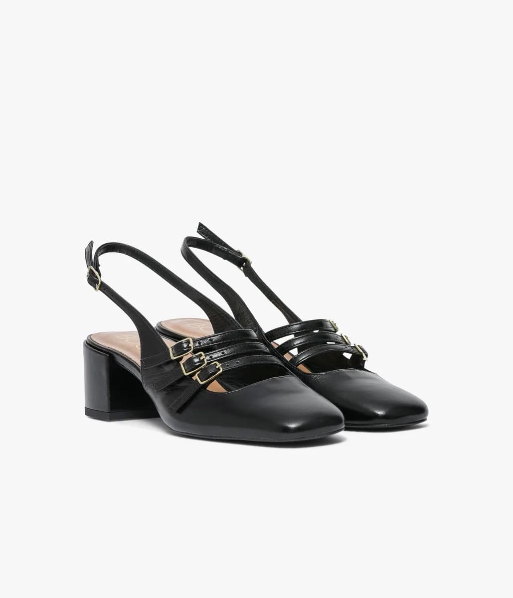 Babies slingback Demi noir