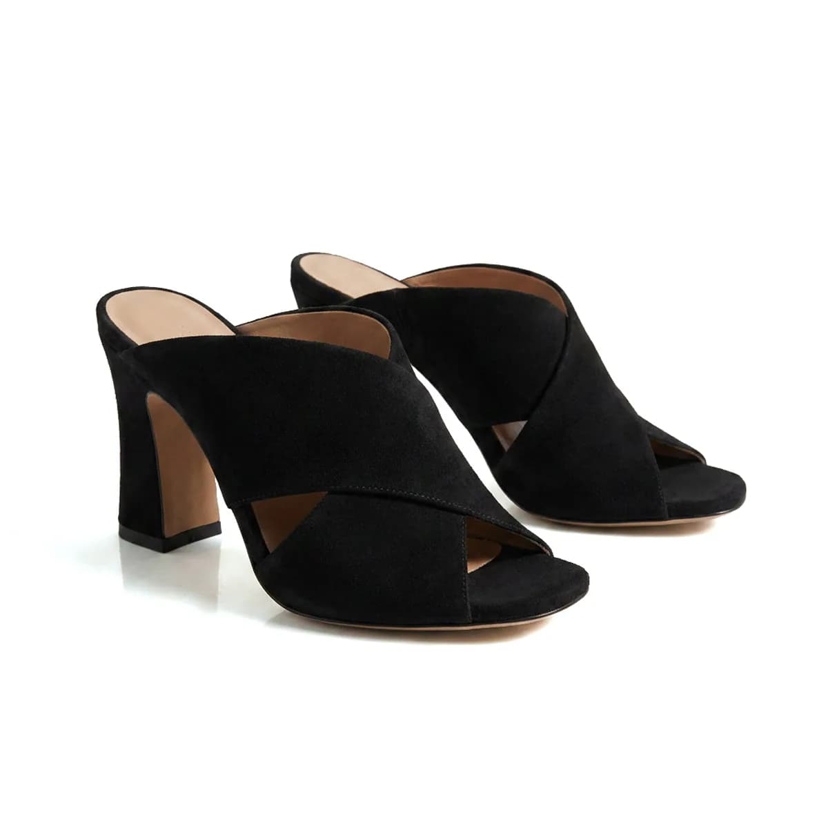Escarpin Estana Noir Suede