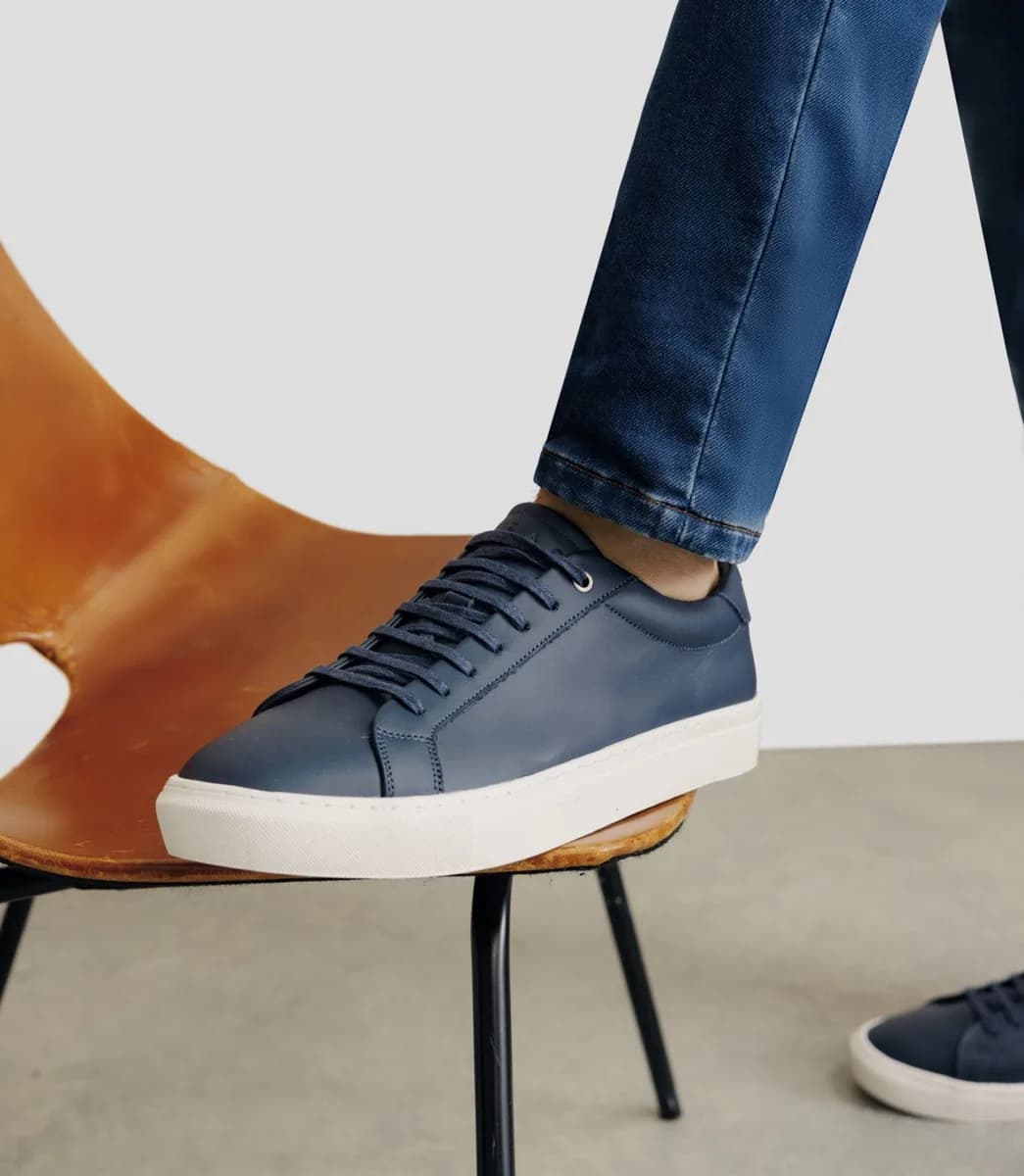 Chaussures baskets marine