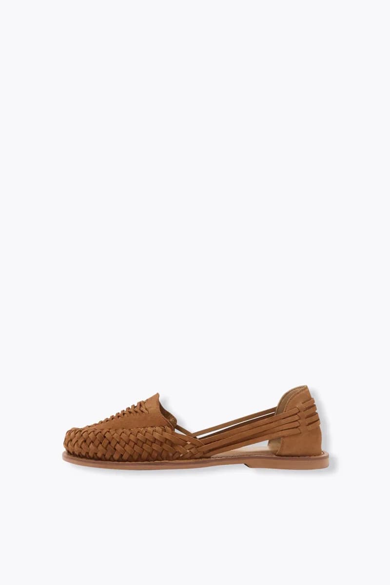 Mocassins en cuir suédé