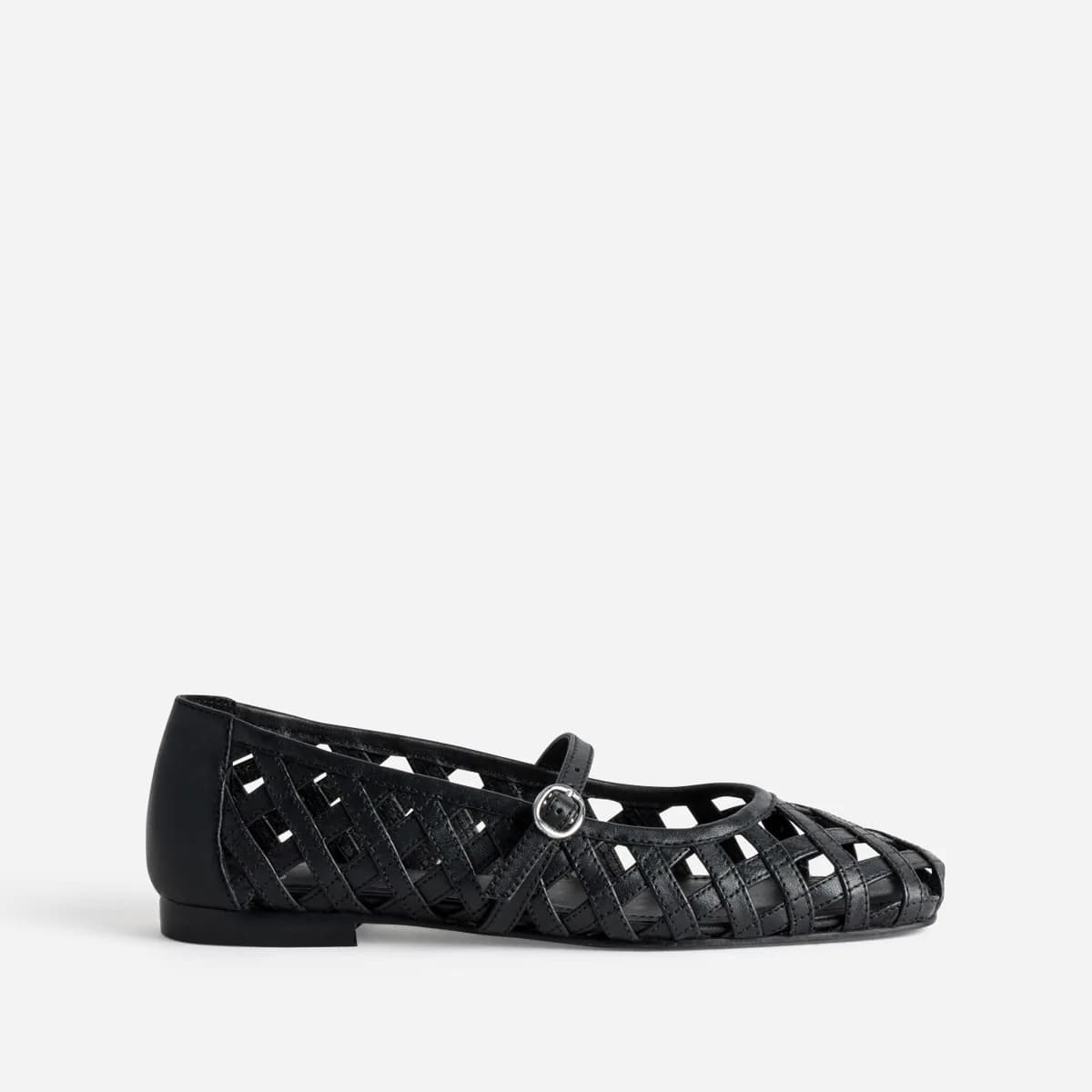 Babies noire cuir