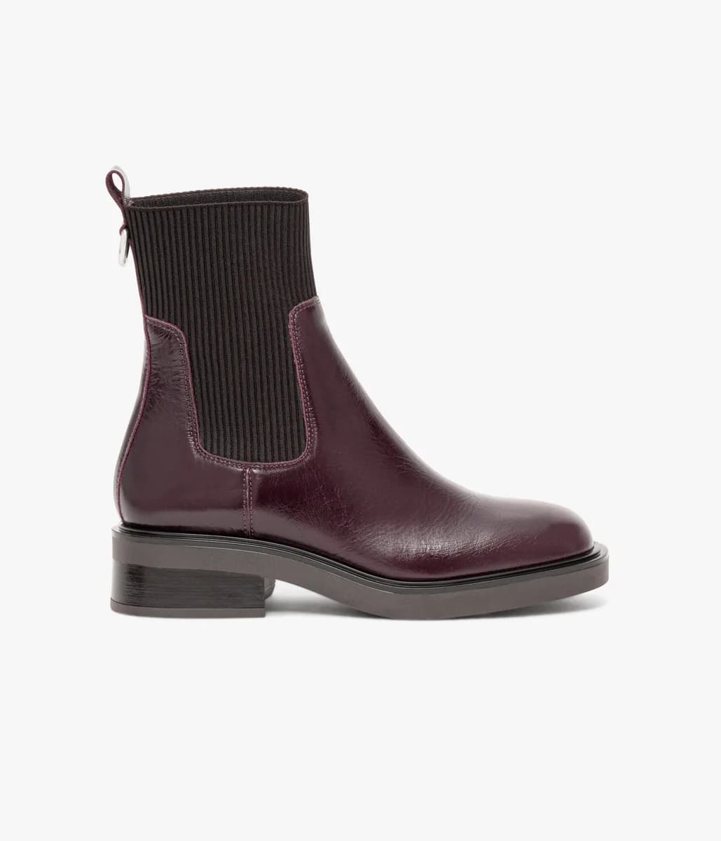 Boots Sybille acajou
