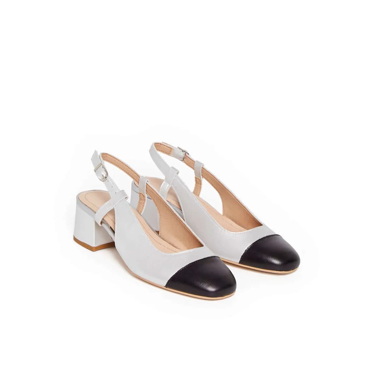 Slingback Brunie Argent