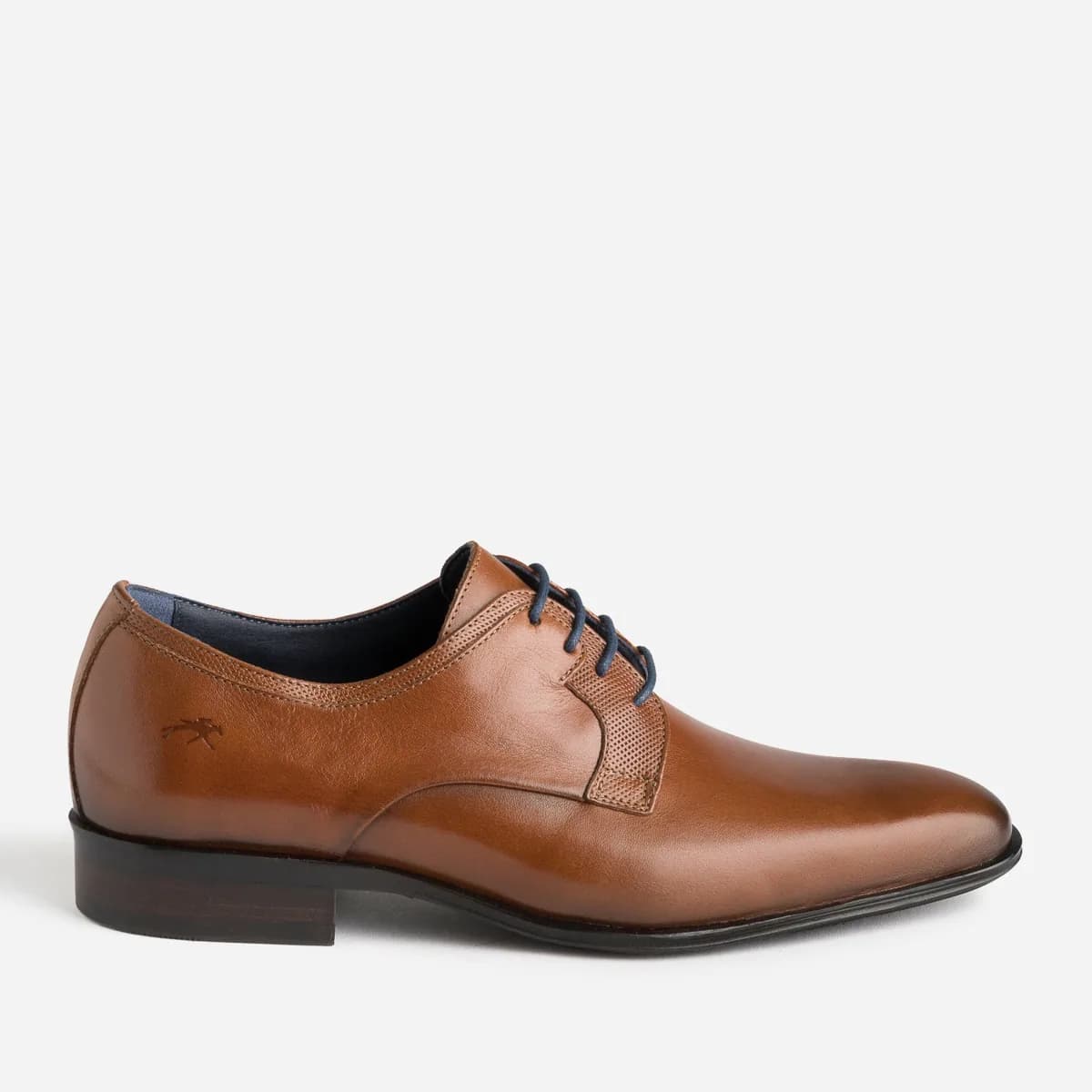 Derby FLUCHOS cognac en cuir
