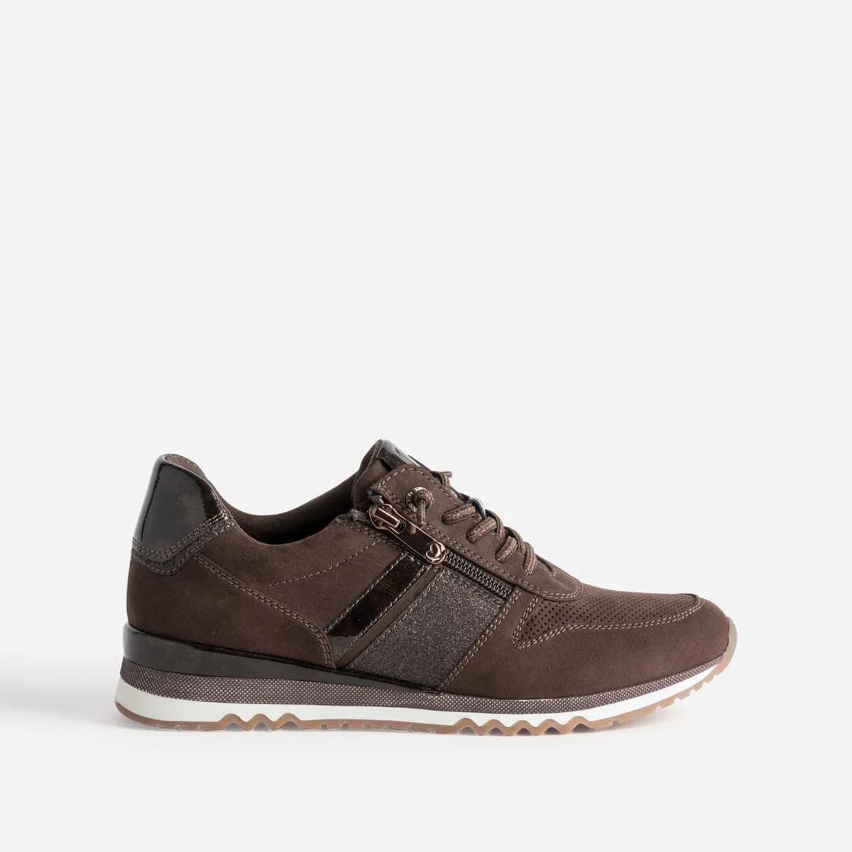 Tennis MARCO TOZZI marron foncé
