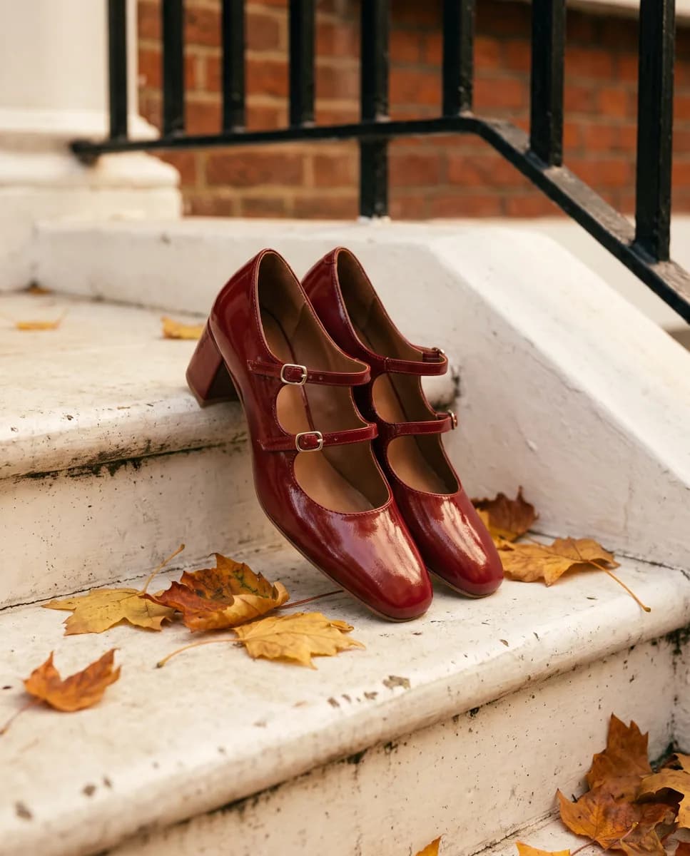 Escarpin Doris Bordeaux