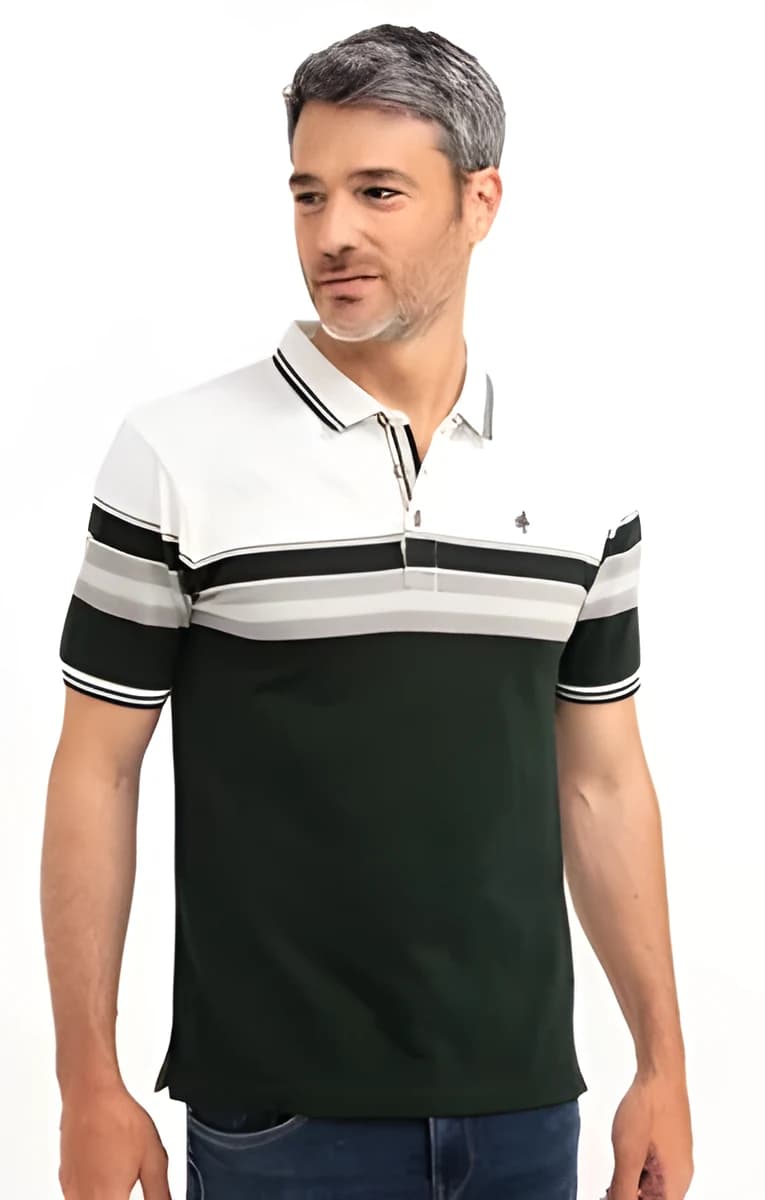 Polo manches courtes Balle – Vert