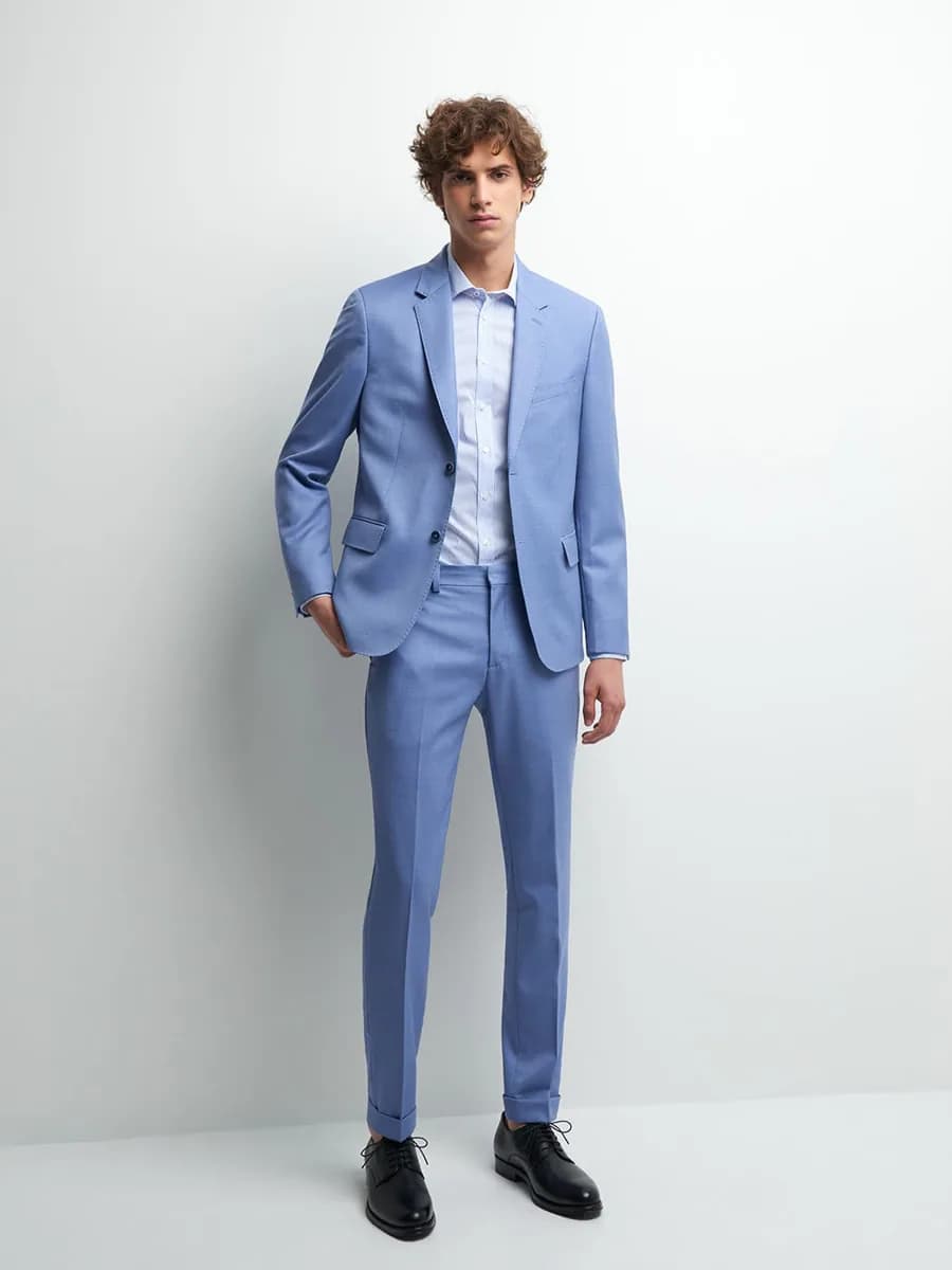 Veste coordonnable extraslim en laine