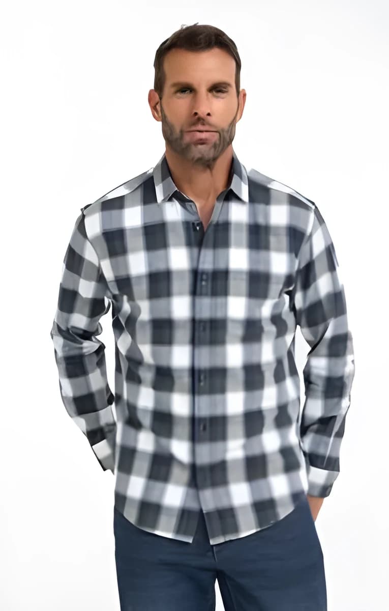 Chemise manches longues Crx Mousseux – Kaki