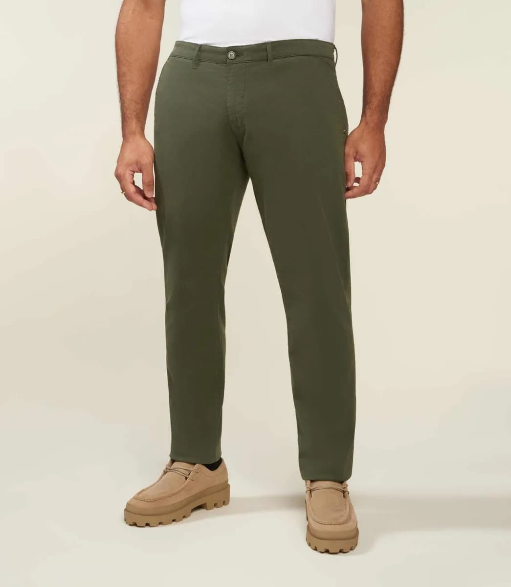 Pantalon chino kaki VALORBT