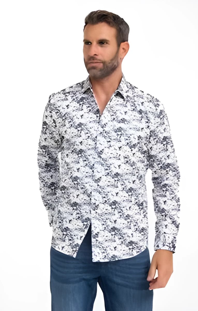 Chemise manches longues Marbly – Blanc