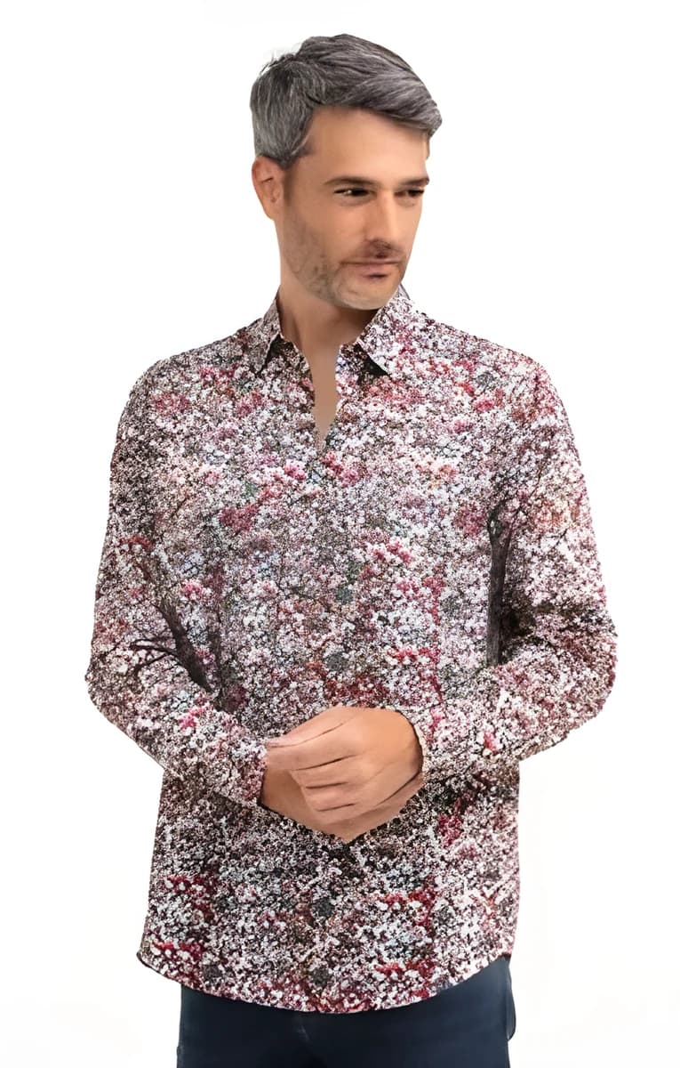 Chemise manches longues Nose – Rouge