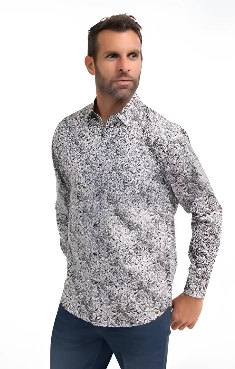 Chemise manches longues Roma Automne – Blanc