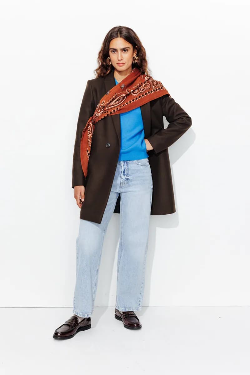 GISELE Manteau en laine Femme