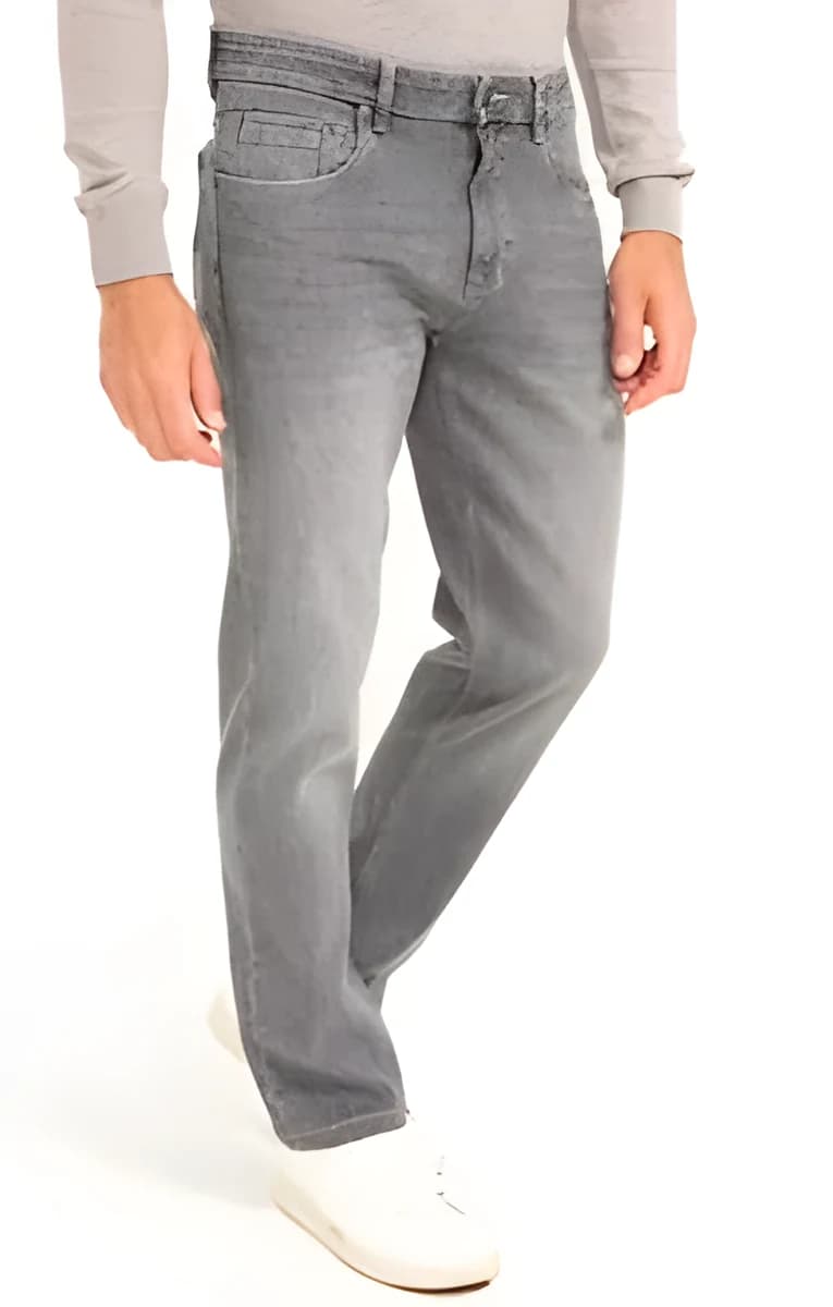 Jean Regular Rain – Gris Clair