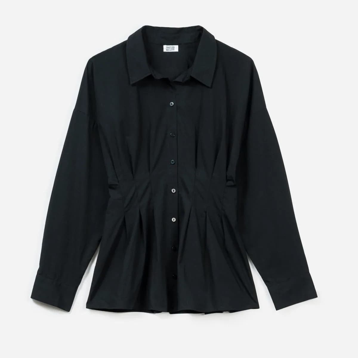 Chemise ERAM WEAR noire cintrée