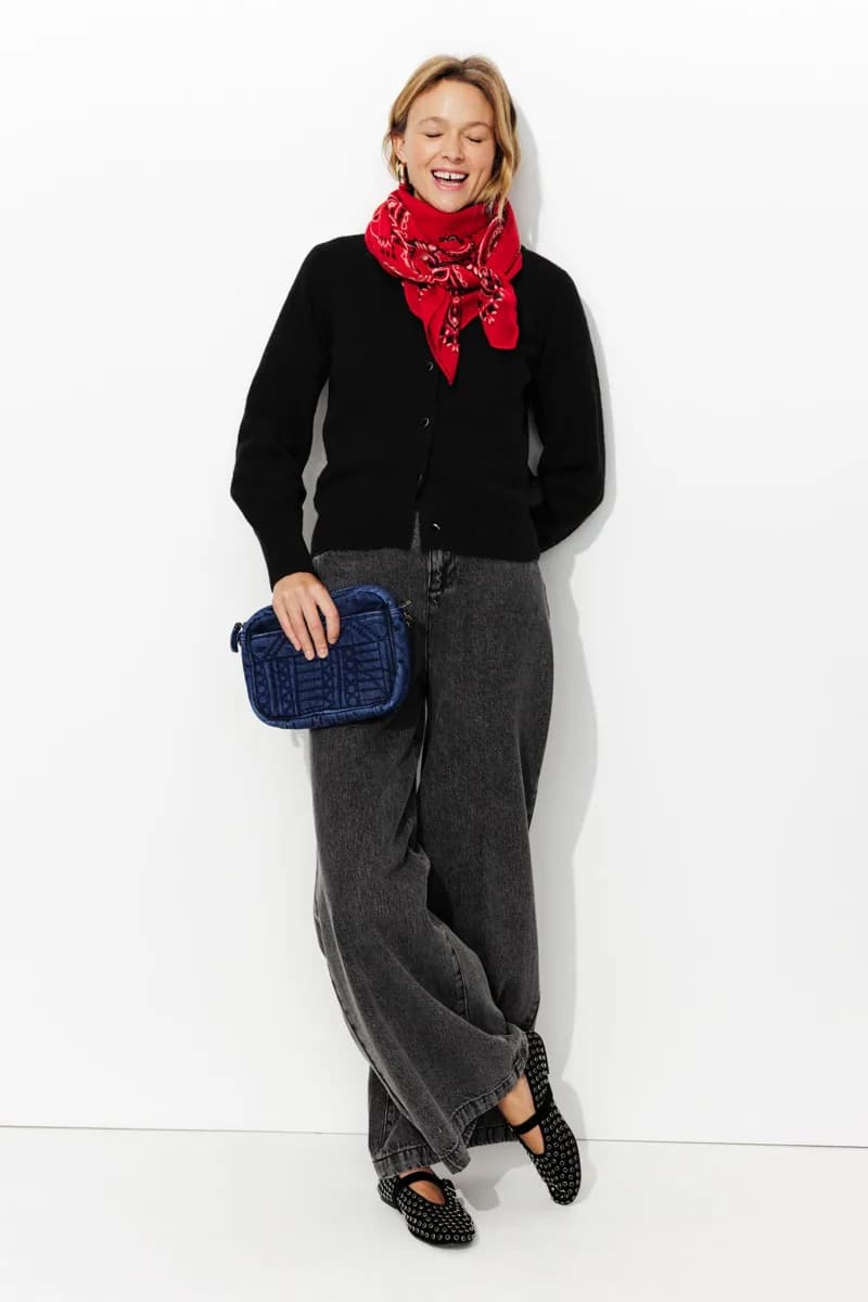 Cardigan col rond Femme