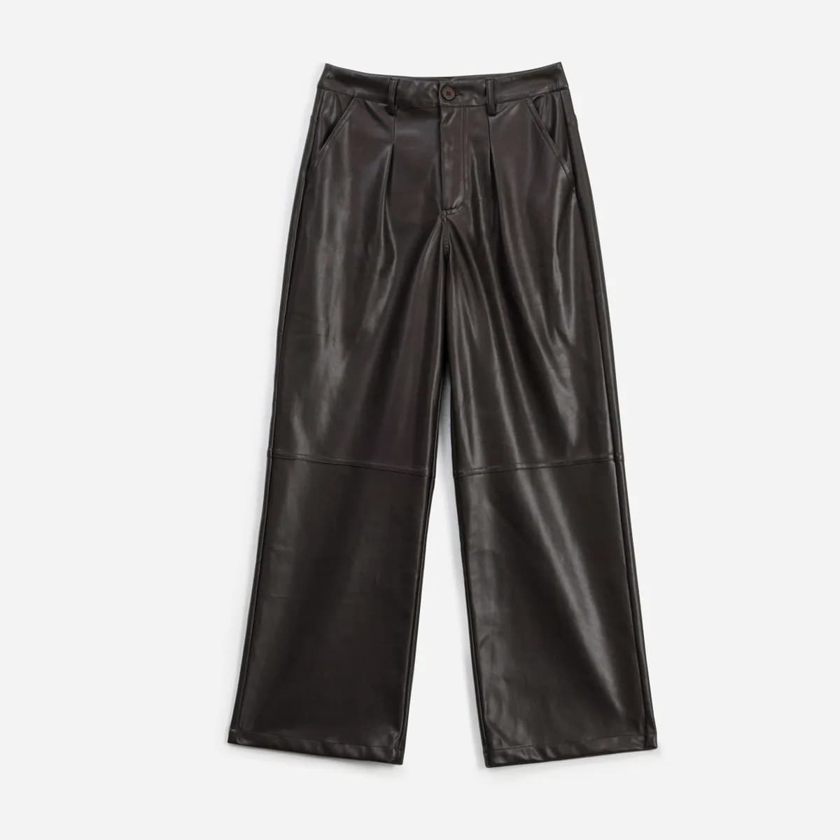 Pantalon ERAM WEAR marron découpes genoux
