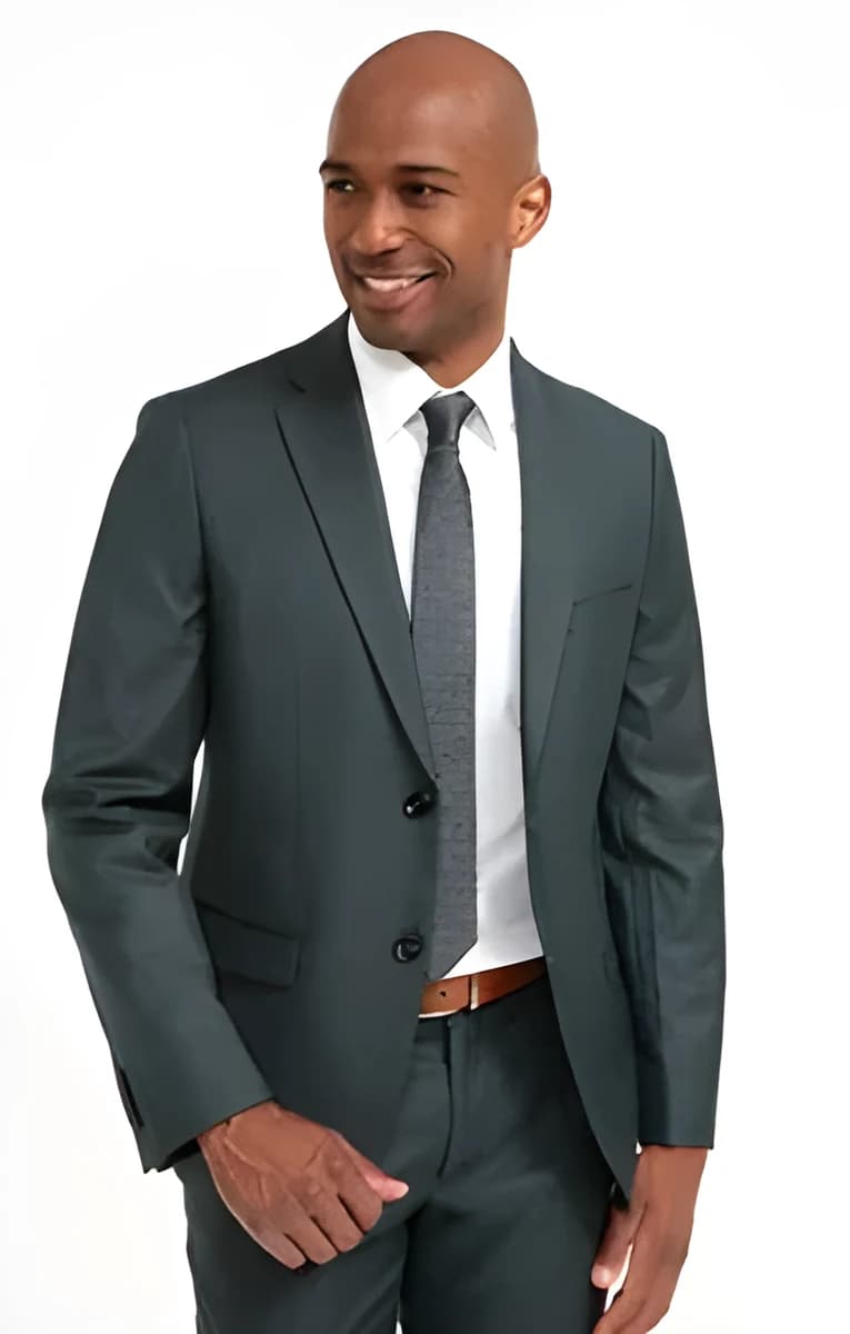 Veste de costume ajustée Prasino – Vert