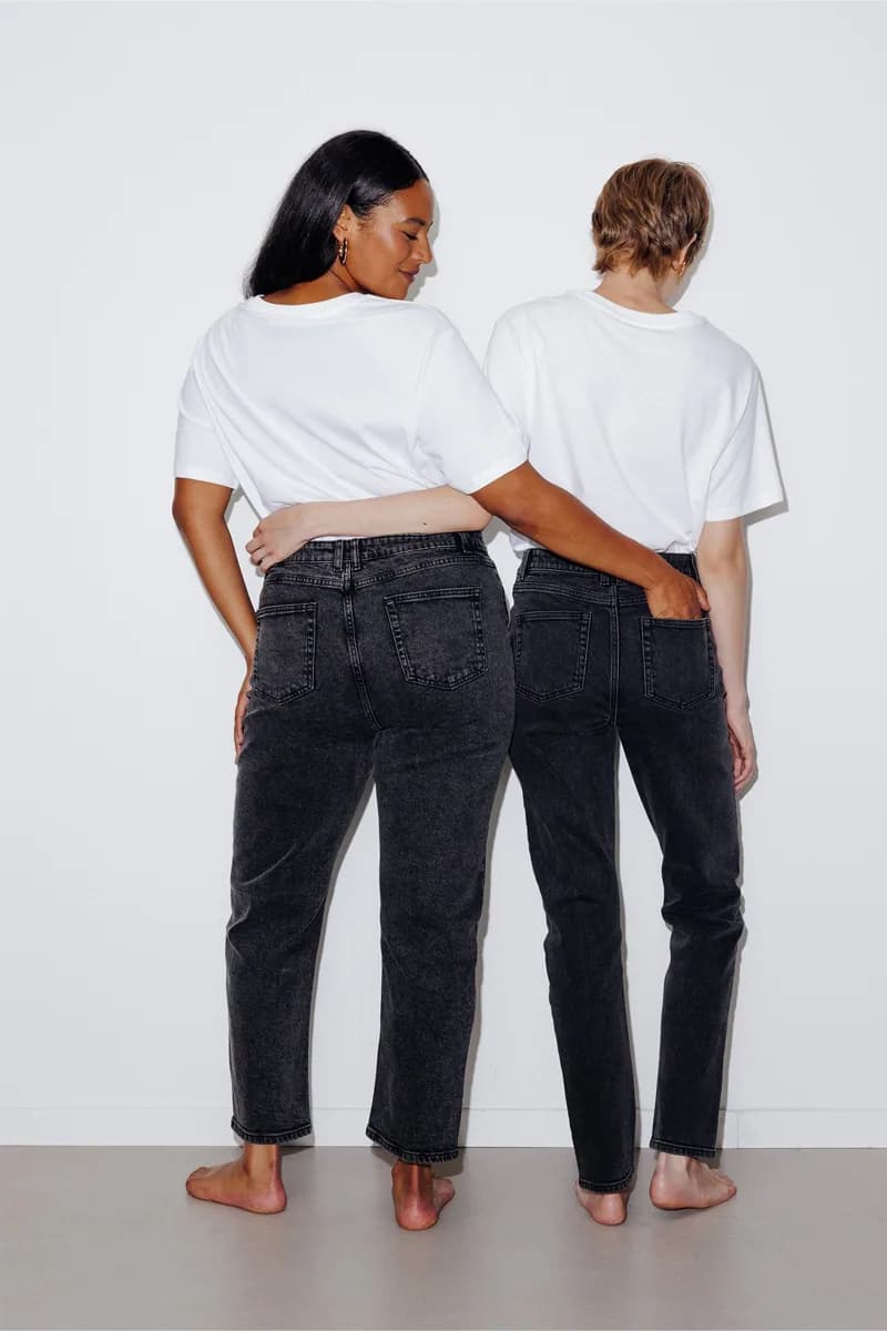 MARCEL jean mom taille haute