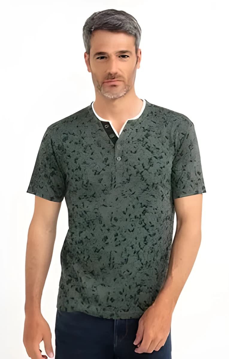 Tee-shirt manches courte Damon – Kaki