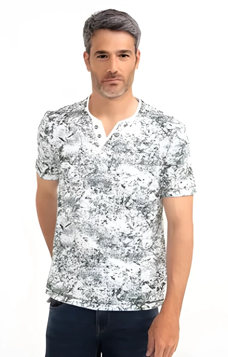 Tee-shirt manches courtes Chris – Kaki